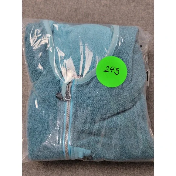 Vineyard Vines Women's Fleece Hoodie Jacket Full Zip Blue Size S - Picture 11 of 11